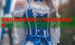 海角社区登录密码忘了快速找回攻略详解