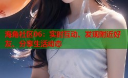 海角社区06：实时互动、发现附近好友、分享生活动态