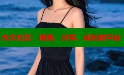 永久社区：连接、分享、成长的平台