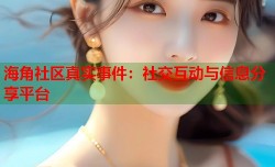 海角社区真实事件：社交互动与信息分享平台