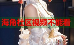 海角社区视频不能看