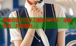 海角社区10万人口的社交平台：连接生活，共享便利