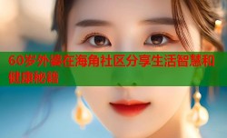 60岁外婆在海角社区分享生活智慧和健康秘籍