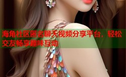 海角社区匿名聊天视频分享平台，轻松交友畅享趣味互动