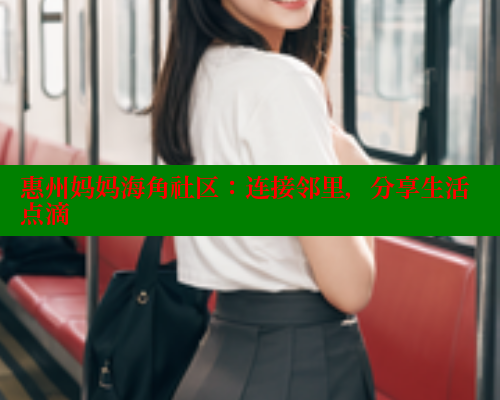 惠州妈妈海角社区：连接邻里，分享生活点滴 海角社区 第1张