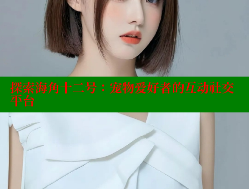 探索海角十二号：宠物爱好者的互动社交平台