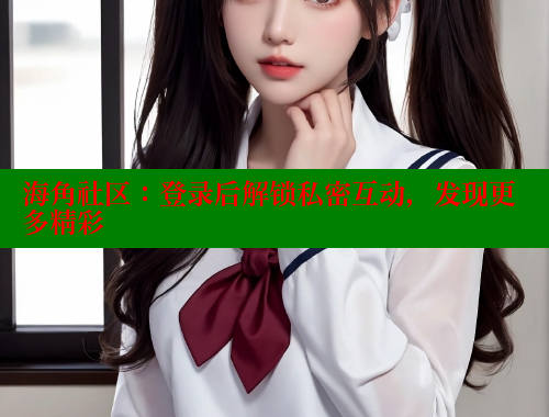 海角社区：登录后解锁私密互动，发现更多精彩 2025海角首页登录入口 第1张