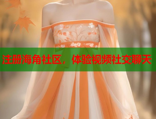 注册海角社区，体验视频社交聊天  第1张