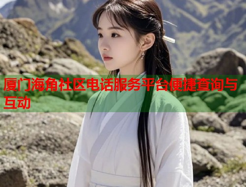 厦门海角社区电话服务平台便捷查询与互动  第1张