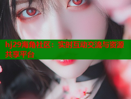 hj29海角社区：实时互动交流与资源共享平台  第1张
