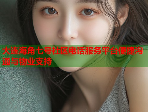 大连海角七号社区电话服务平台便捷沟通与物业支持  第1张