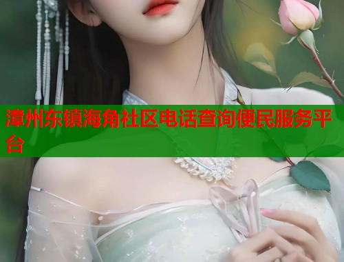漳州东镇海角社区电话查询便民服务平台  第1张