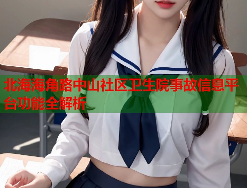 北海海角路中山社区卫生院事故信息平台功能全解析  第2张